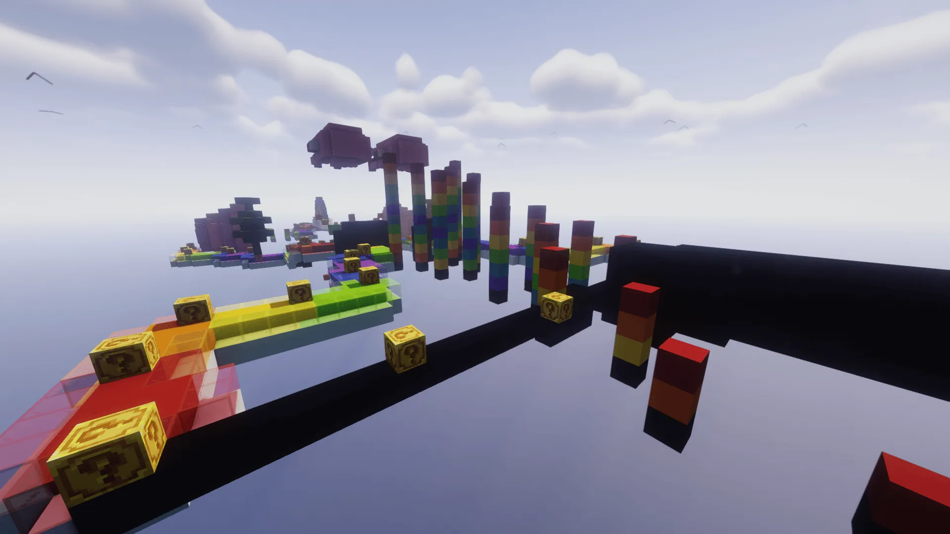 Lucky Block Challenge Race — скриншот 3 (Карты, Minecraft)