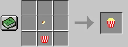 Maïs and PopCorn add — скриншот 2 (Моды, Minecraft)