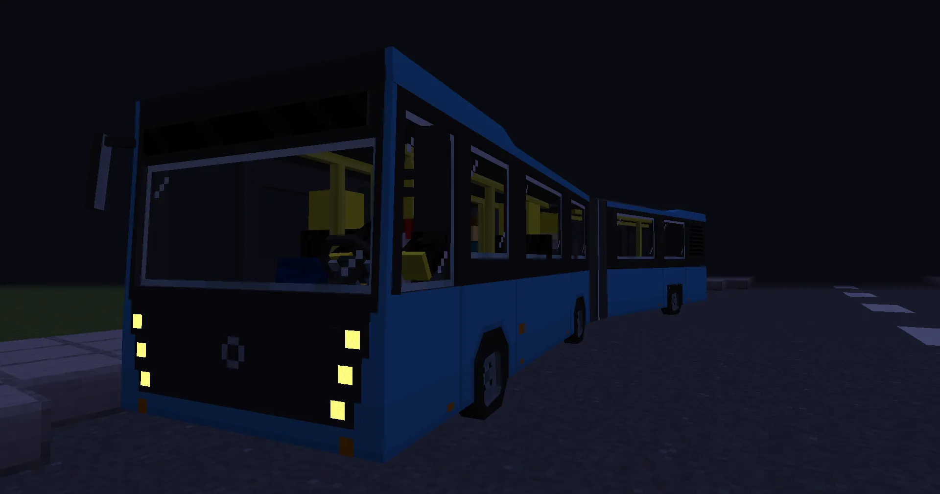 Traffic Simulator - Default Content Pack, Моды, Minecraft