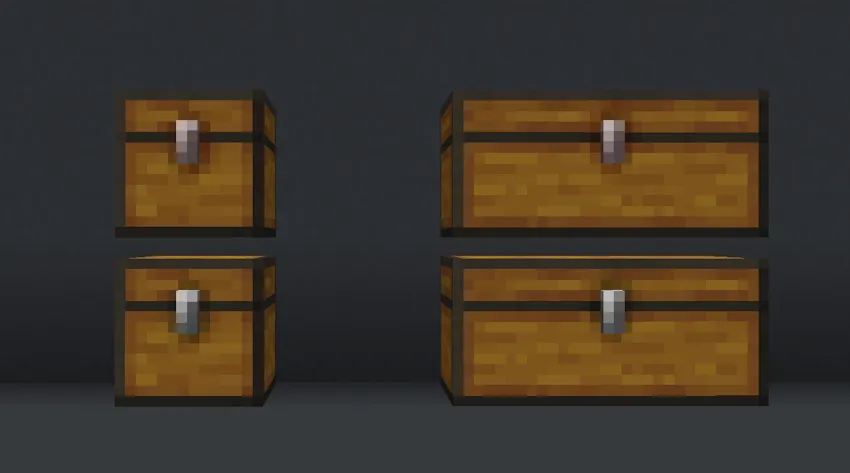 Chests Fixed! — скриншот 1 (Текстуры, Minecraft)
