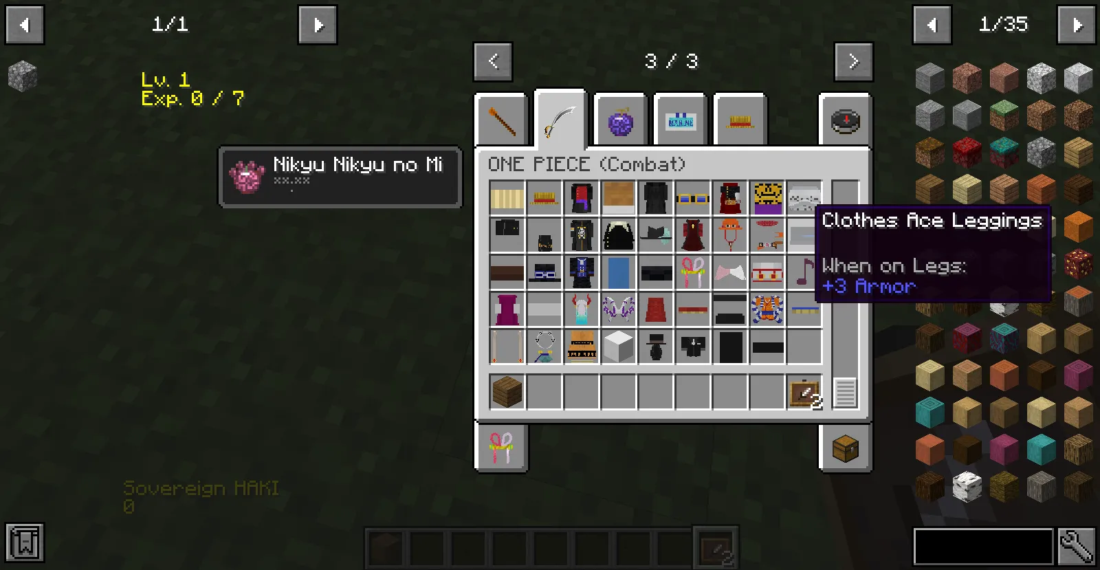 Devil piece — скриншот 23 (Модпаки, Minecraft)