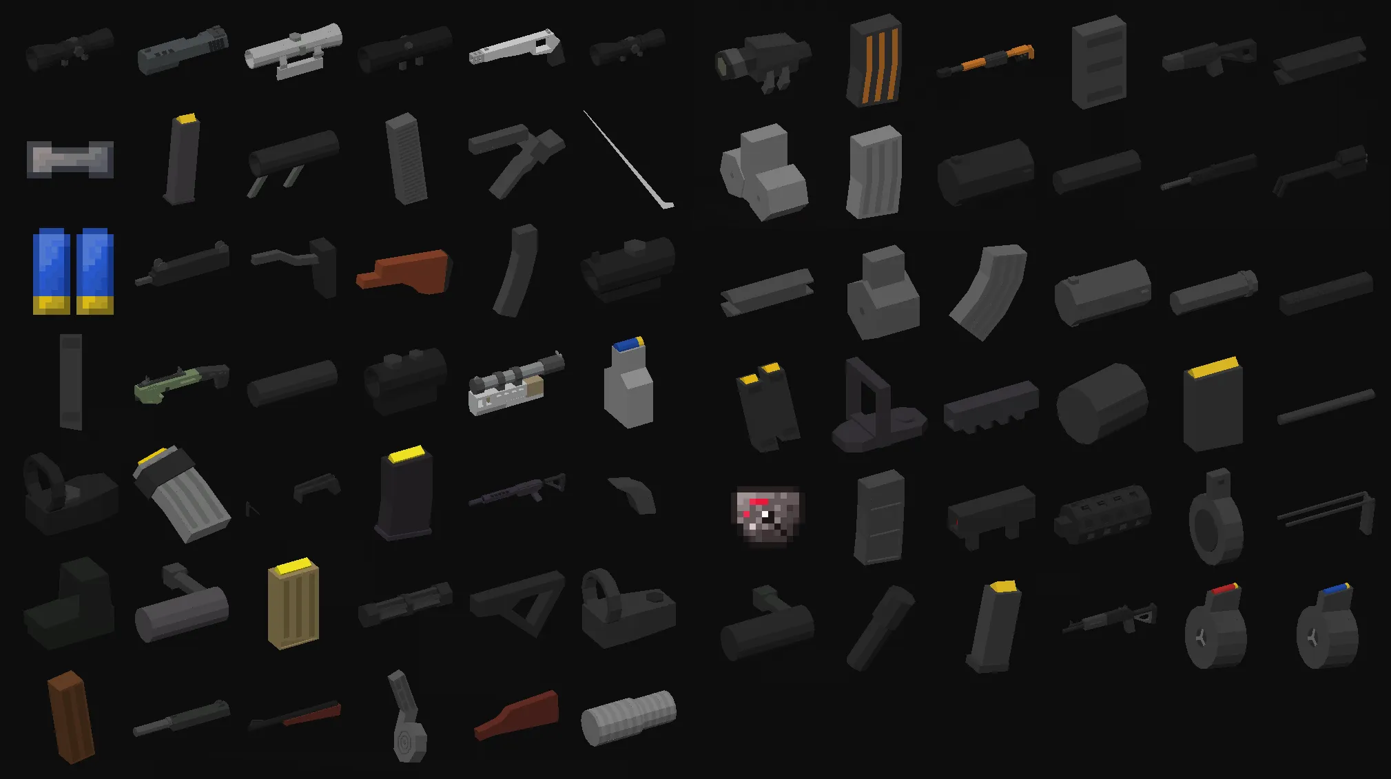 Unturned Guns Pack, Кастомизации, Minecraft