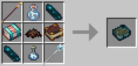 Ruined book recipe(Iron's Spells), Моды, Minecraft