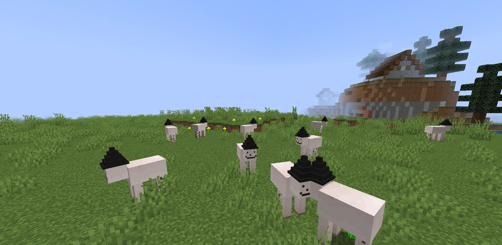 Wizards Is An Animal! — скриншот 1 (Моды, Minecraft)