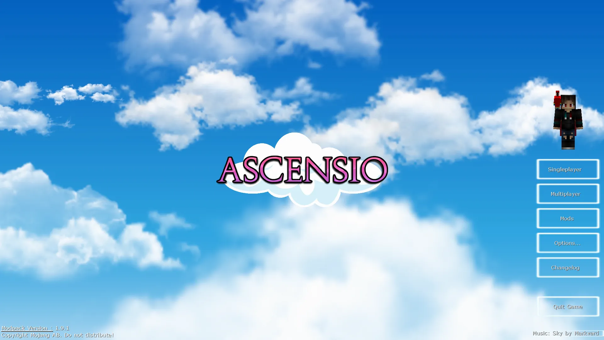 Ascensio — скриншот 1 (Модпаки, Minecraft)