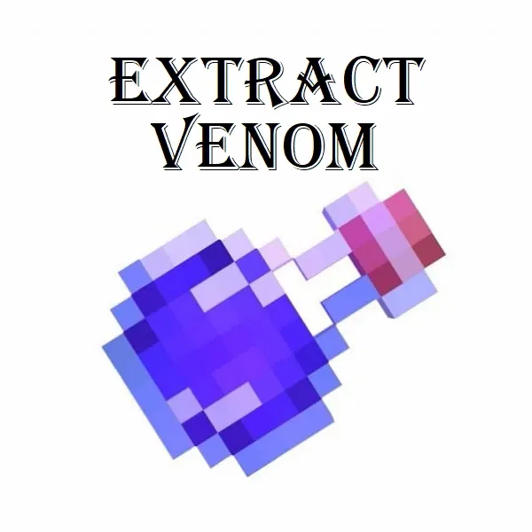 Custom Venom Extraction — скриншот 1 (Моды, Minecraft)
