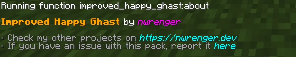 Improved Happy Ghast — скриншот 11 (Дата-паки, Minecraft)