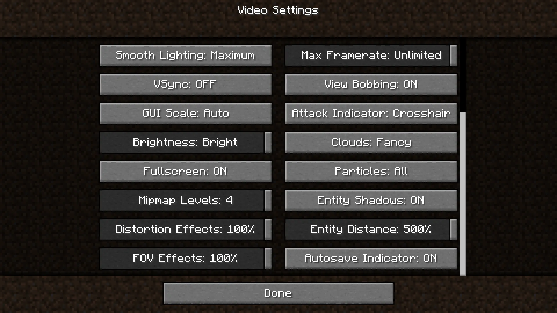 GamerPotion's FPS Winter Stress Tester, Карты, Minecraft