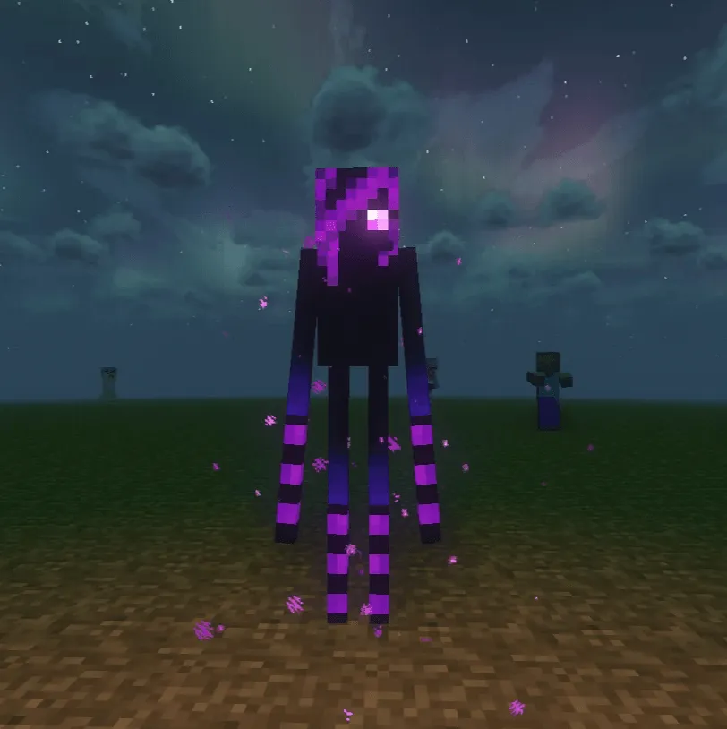 Luvstar's Emo Enderman — скриншот 6 (Текстуры, Minecraft)