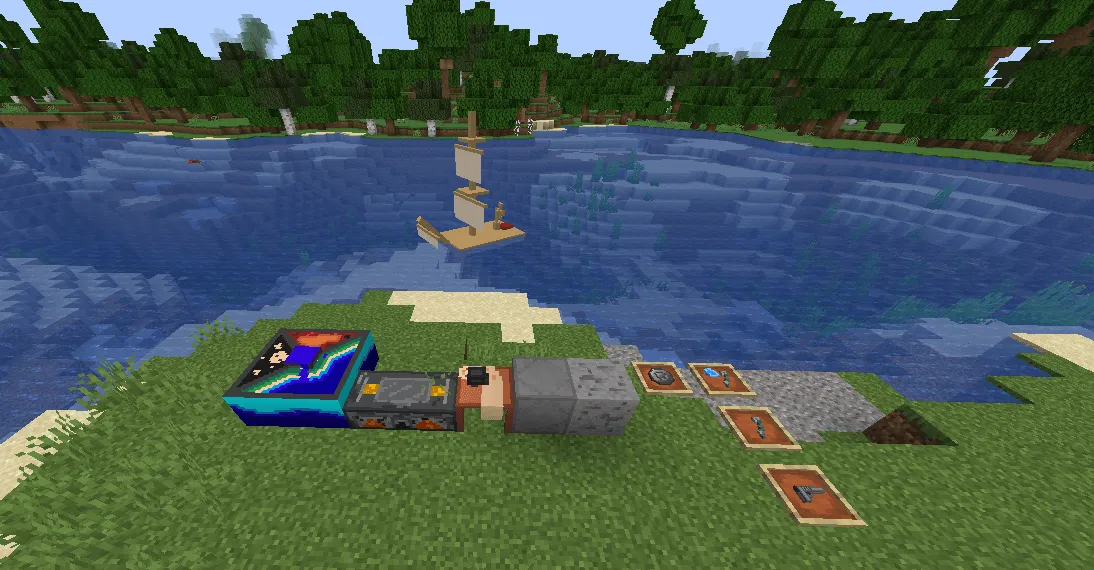 Pillage and Plunder: Open Seas — скриншот 1 (Моды, Minecraft)