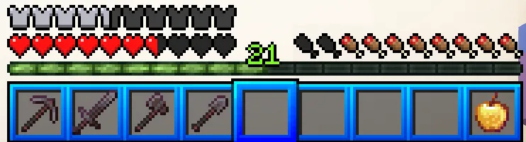 Choose Your UI - Hotbars — скриншот 8 (Текстуры, Minecraft)