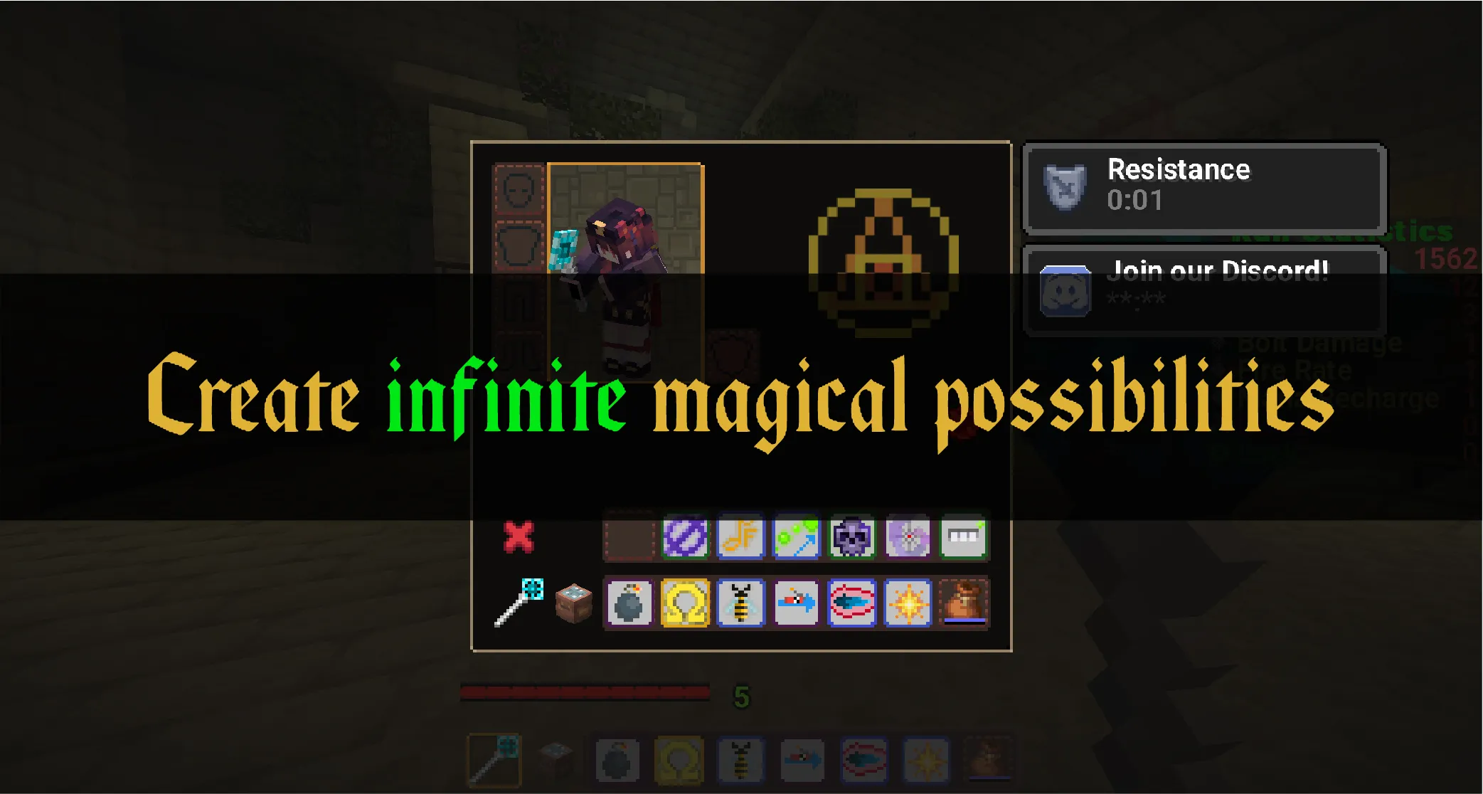 Temple of the Art | Spellcrafting Roguelike, Карты, Minecraft