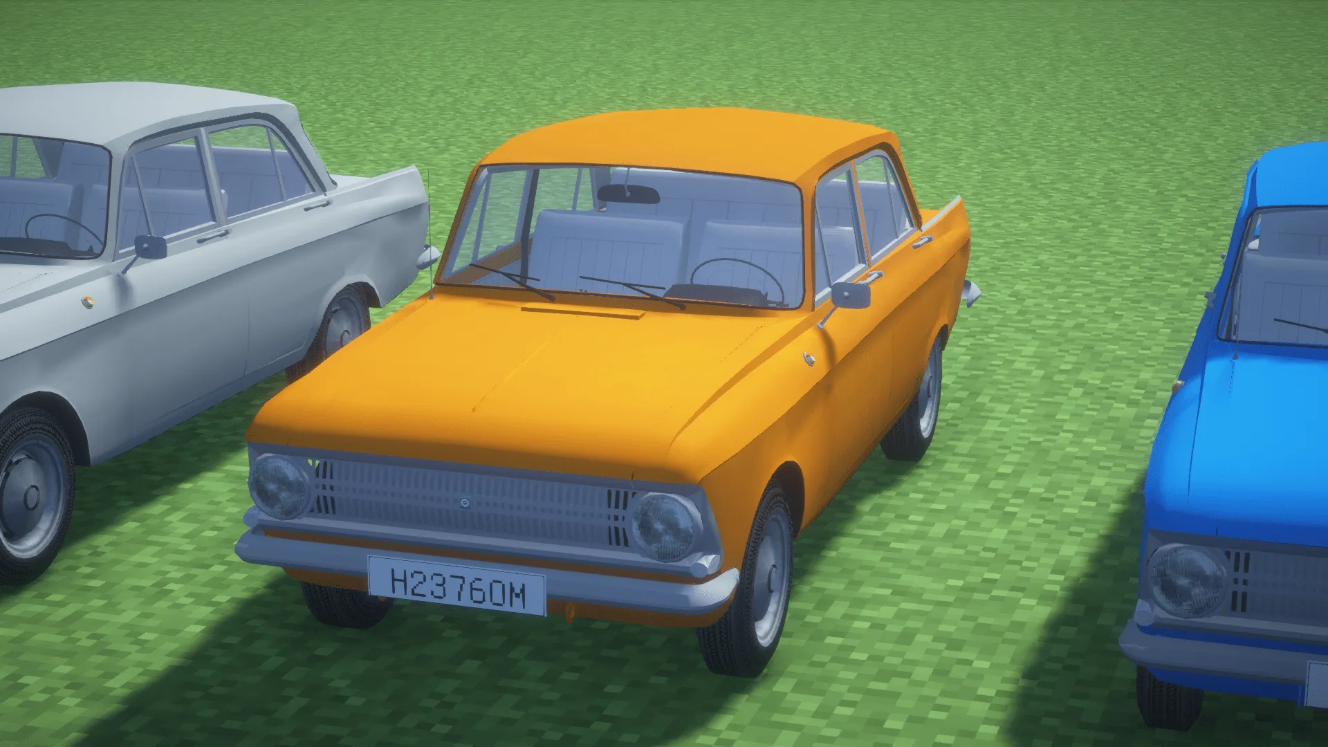 [Immersive Vehicles] AZLK/IZH car pack — скриншот 5 (Моды, Minecraft)