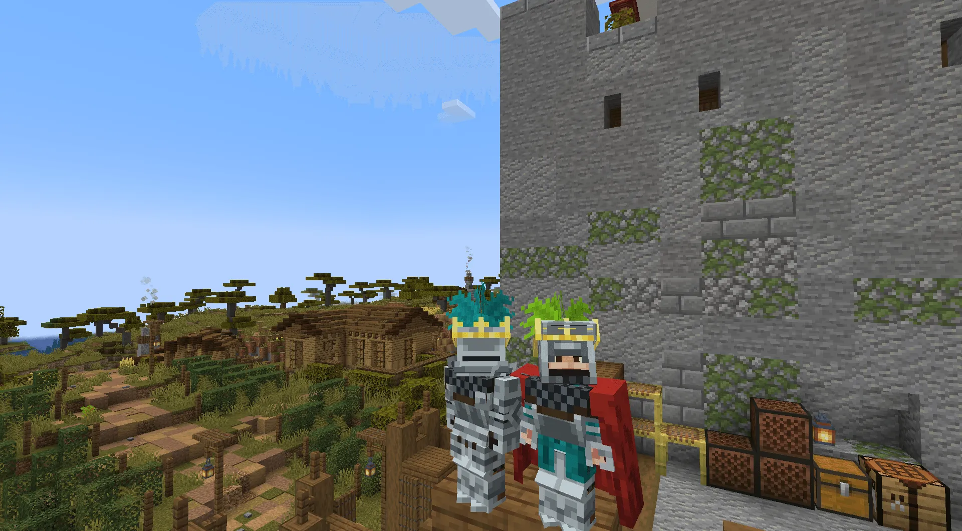 Knights & Heraldry — скриншот 1 (Моды, Minecraft)