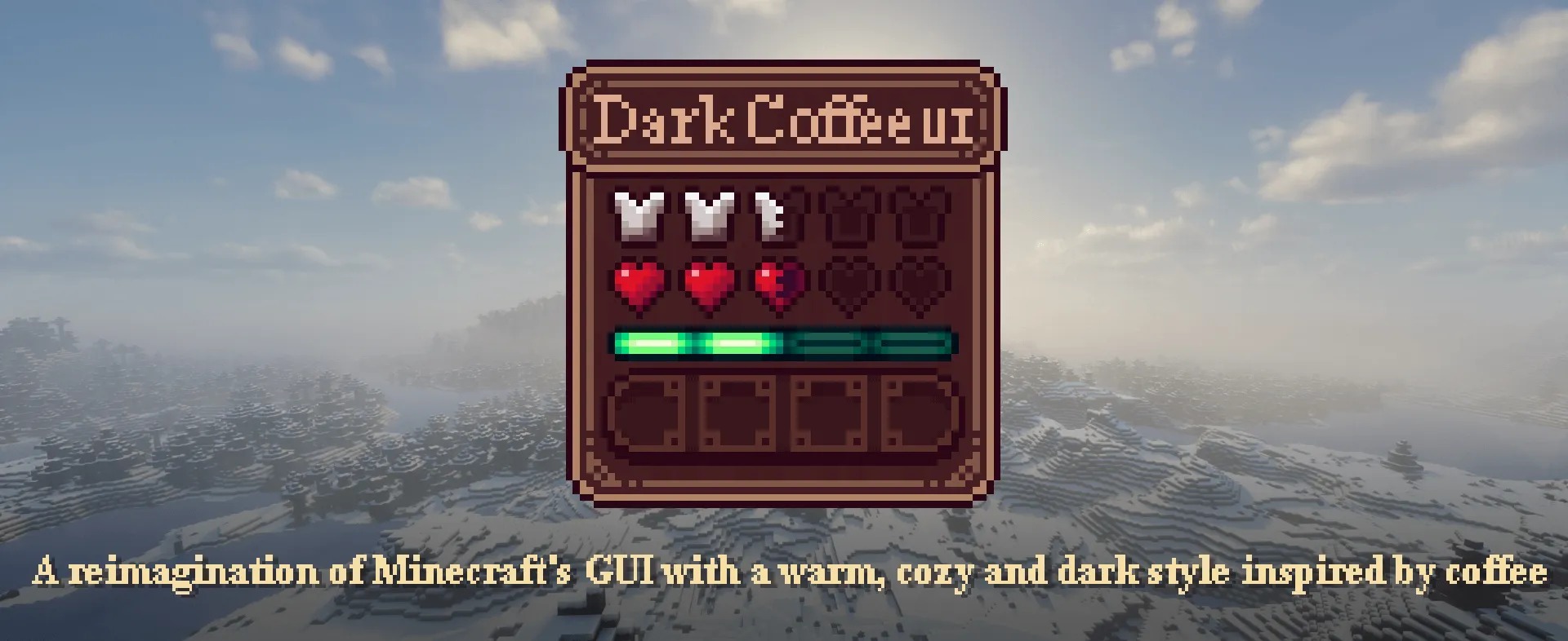 Dark Coffee GUI, Текстуры, Minecraft