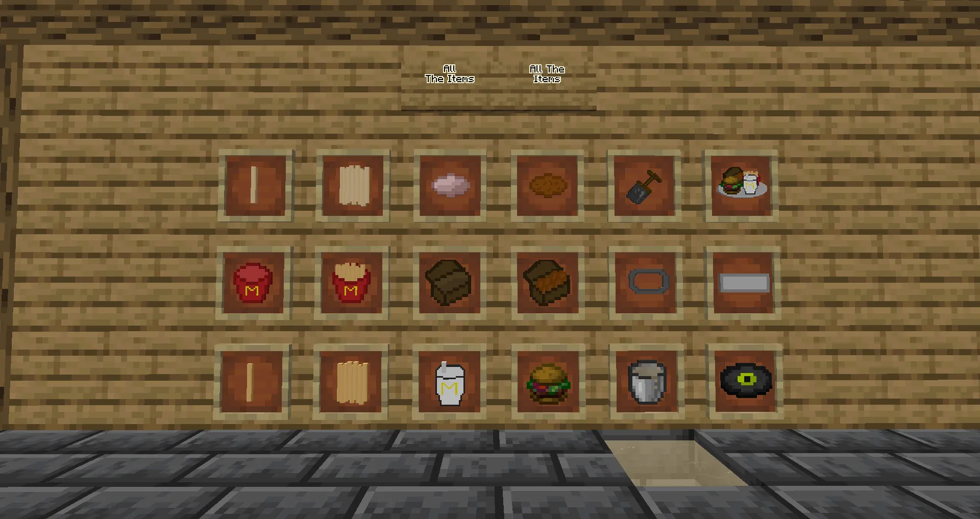 McDonald's BTS Meal, Моды, Minecraft