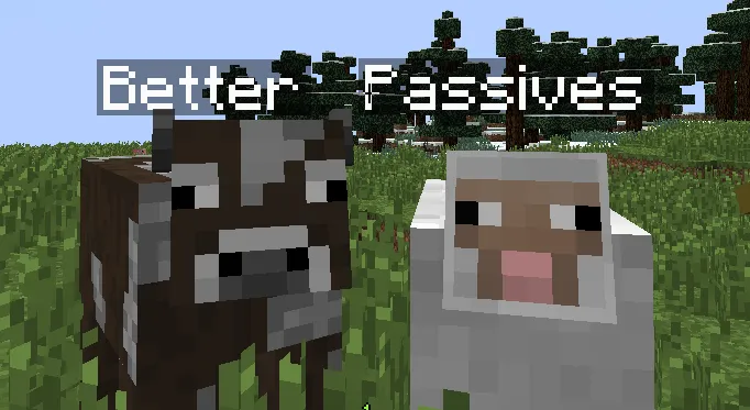 Better Passive Mobs, Плагины, Minecraft