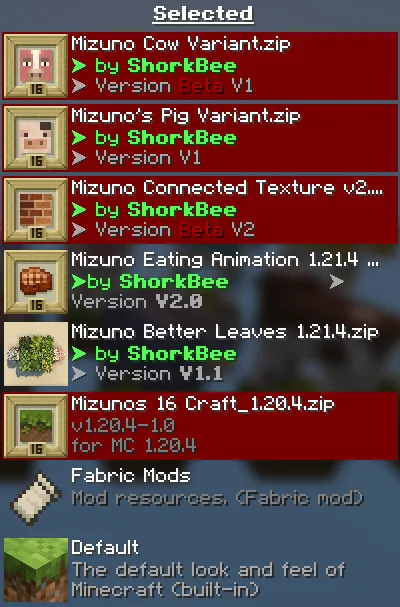 Mizuno's Cow Variants — скриншот 1 (Текстуры, Minecraft)