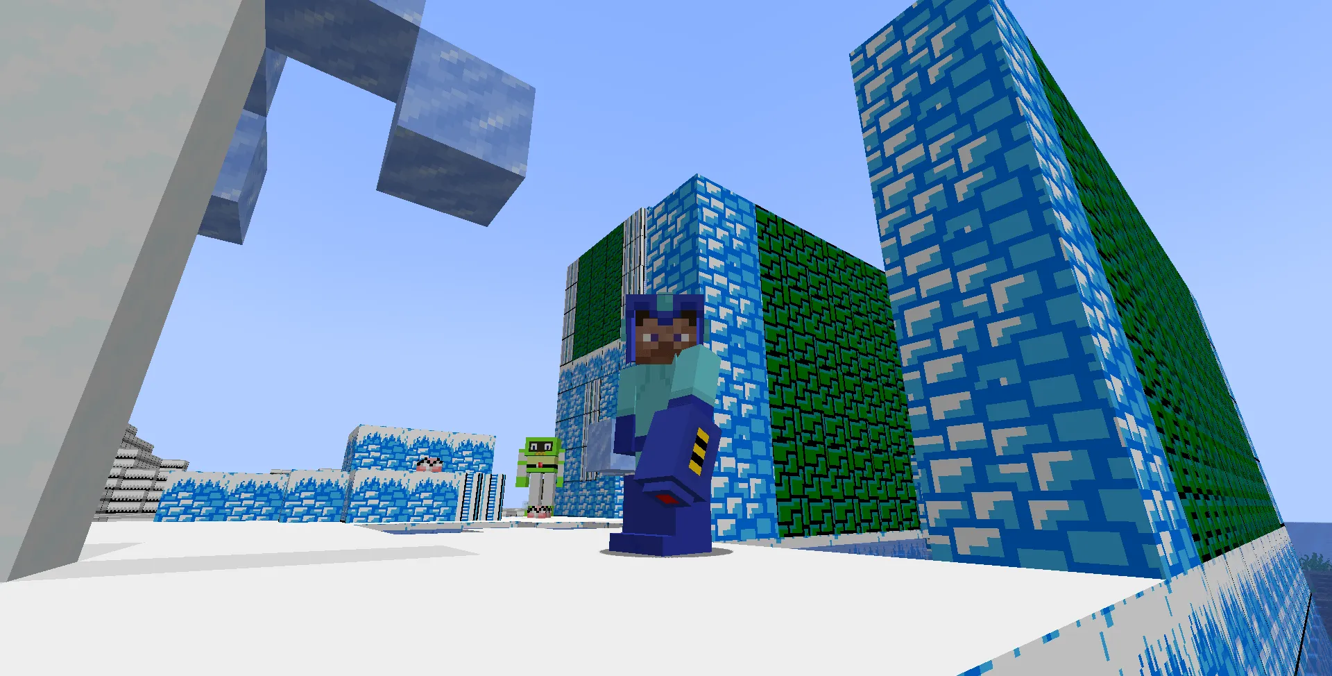 Mega manCraft, Моды, Minecraft