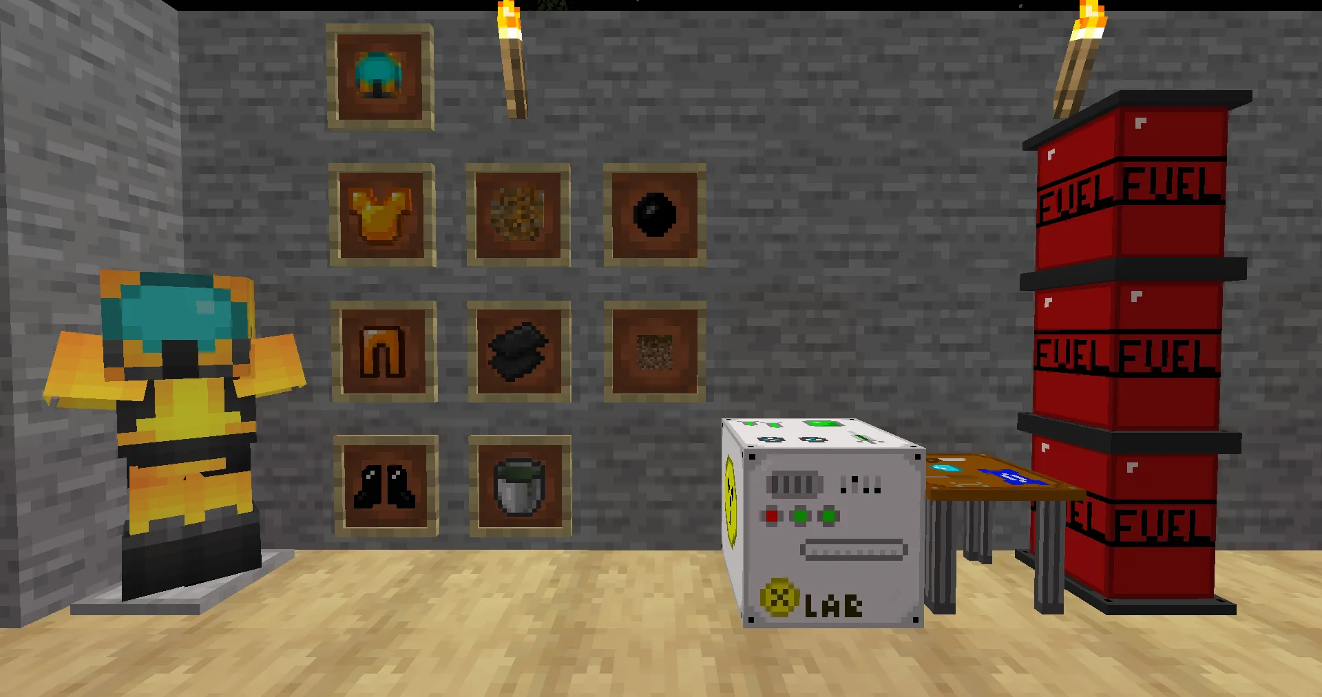 Global Truble: Radiant, Моды, Minecraft