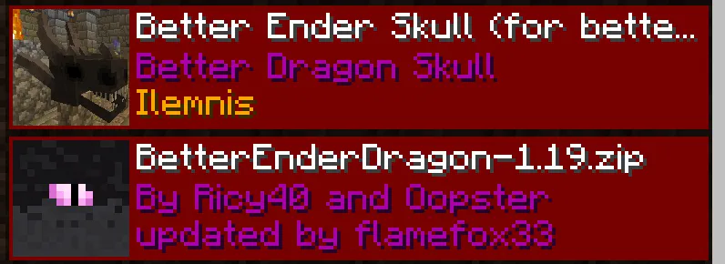 Better Ender Skull(for Better Ender Dragon) — скриншот 1 (Текстуры, Minecraft)