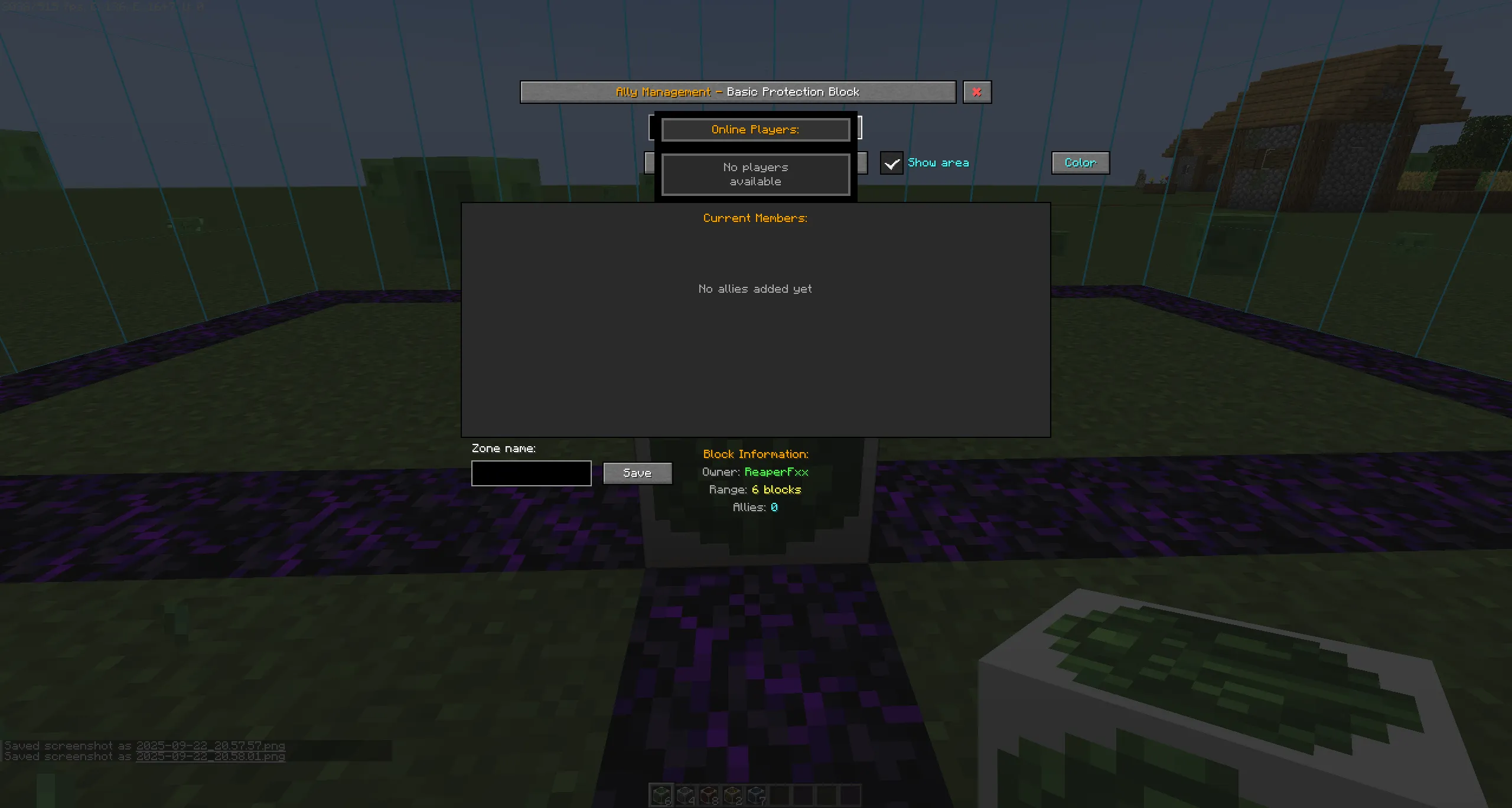 ProtectionBlocks, Моды, Minecraft