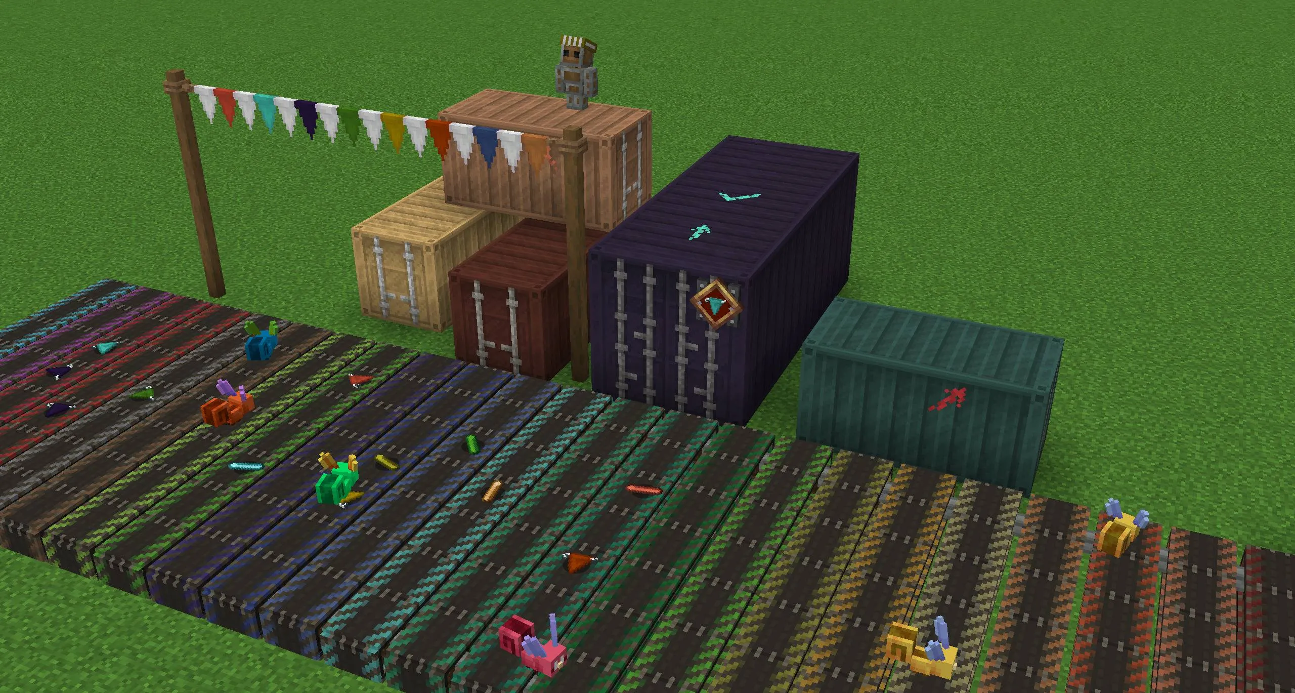 Dye The World, Моды, Minecraft