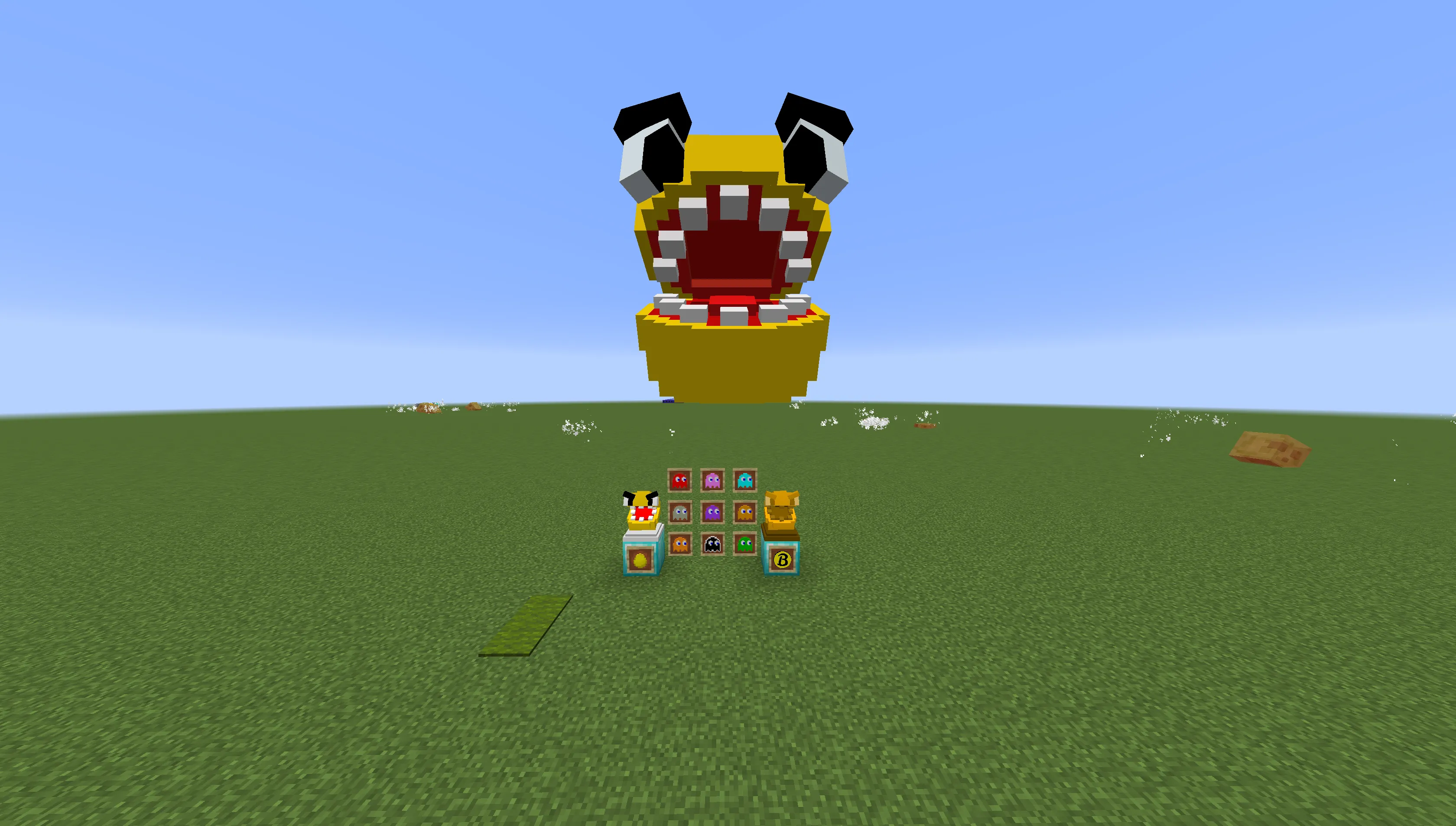 Giant Pacman , Моды, Minecraft