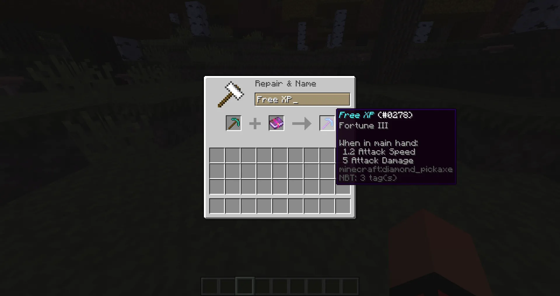 Anvil Patch - Evil — скриншот 1 (Моды, Minecraft)