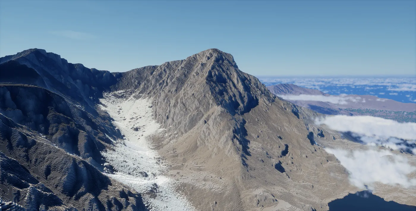 Mount of the Holy Cross, Карты, Minecraft