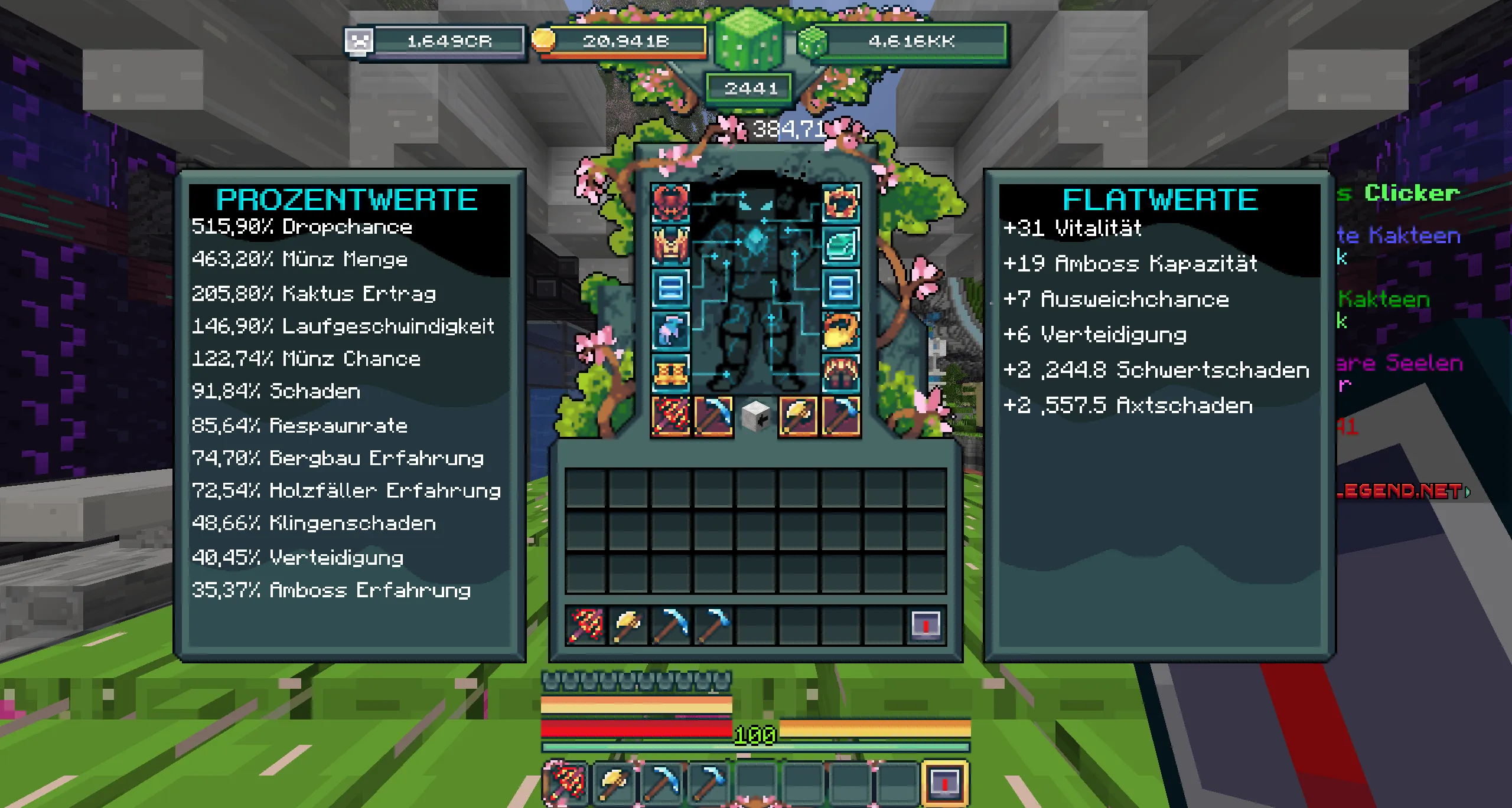 CC Live - ArmorStats, Моды, Minecraft