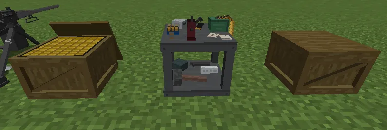Fel's Machine Guns WWII — скриншот 2 (Моды, Minecraft)