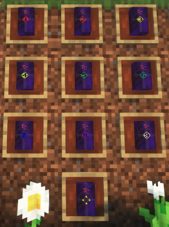 Trading Cards Resource Pack, Текстуры, Minecraft