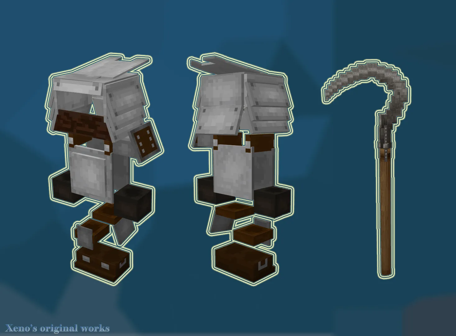 Scrap armor set, Моды, Minecraft