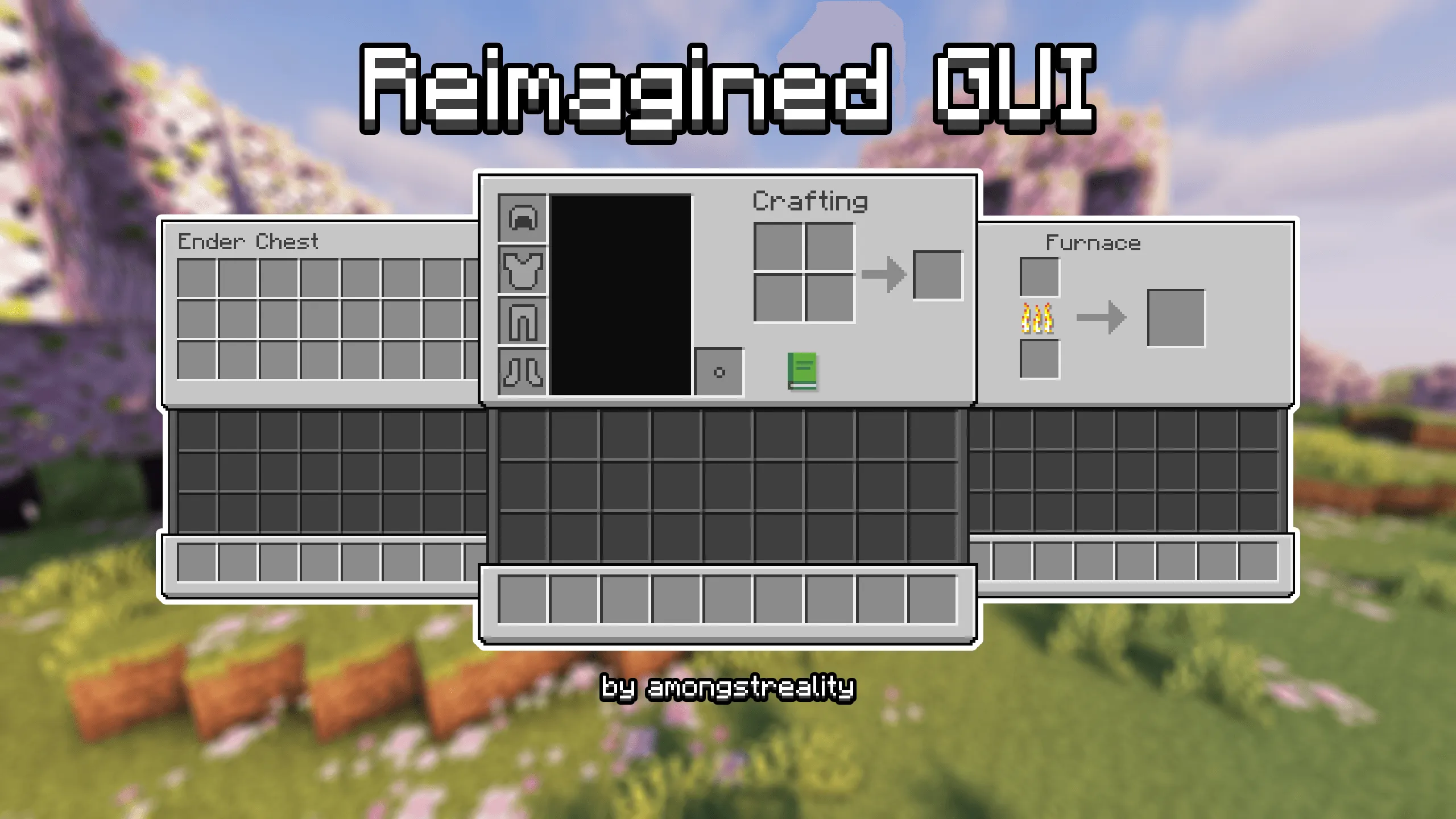 Reimagined Gui (Light) — скриншот 1 (Текстуры, Minecraft)