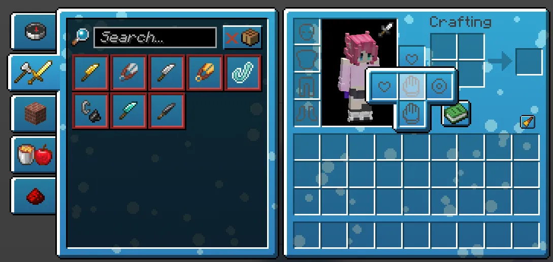 Aquatic Hud Resource Pack! — скриншот 3 (Текстуры, Minecraft)