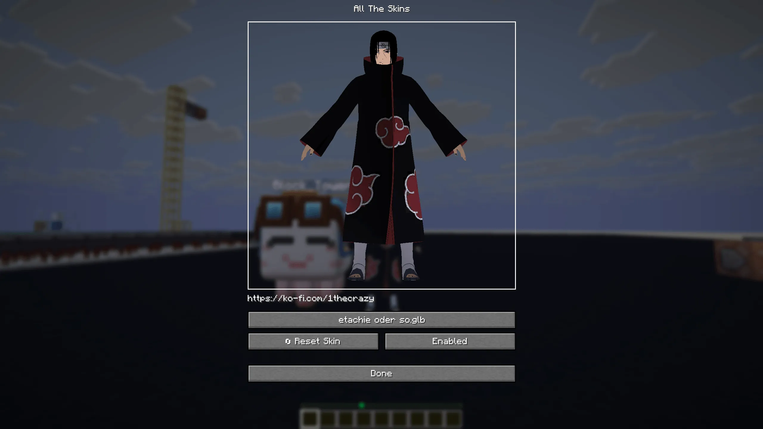 All The Skins — скриншот 3 (Моды, Minecraft)