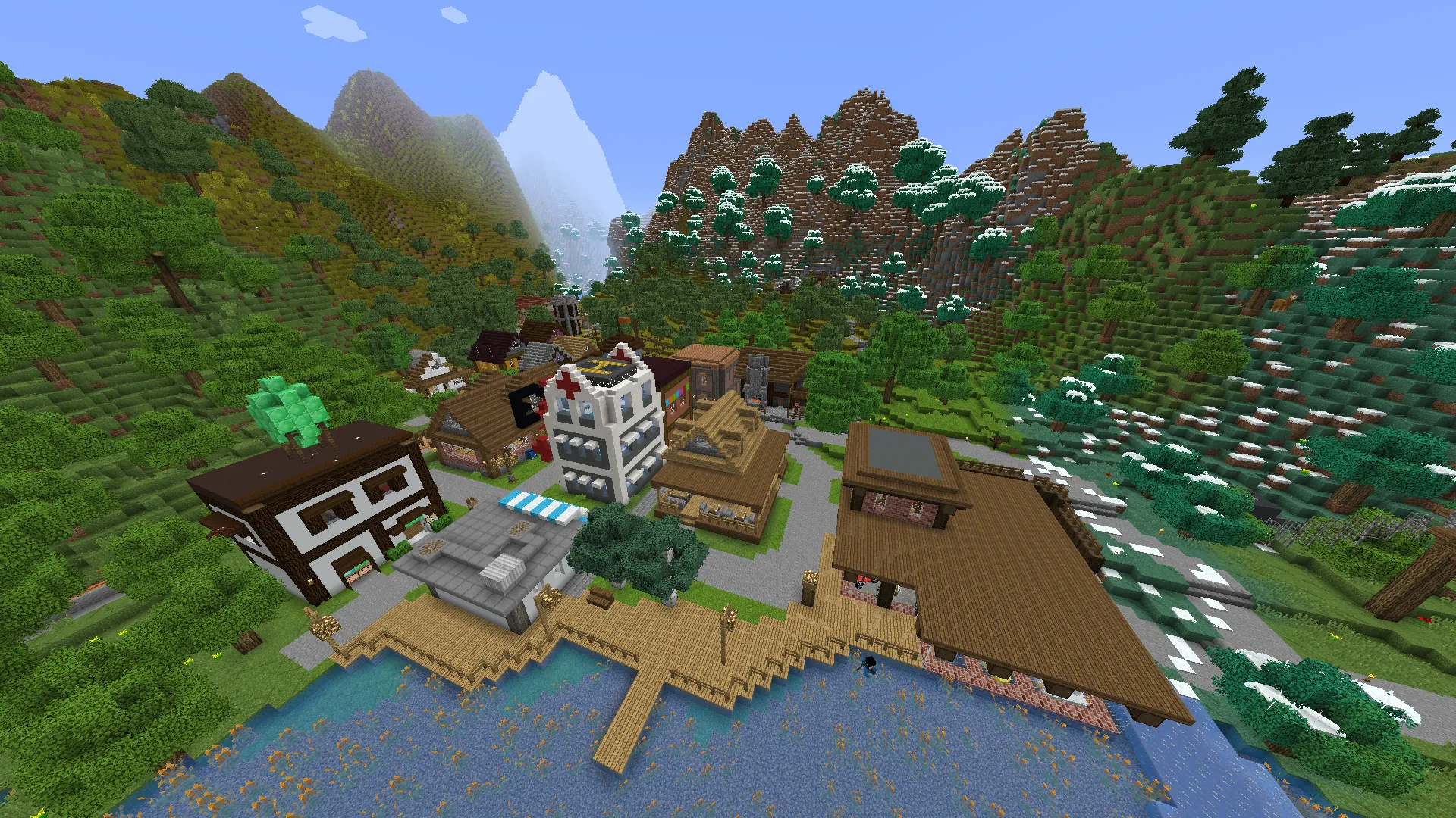 Modern Life RP — скриншот 1 (Модпаки, Minecraft)