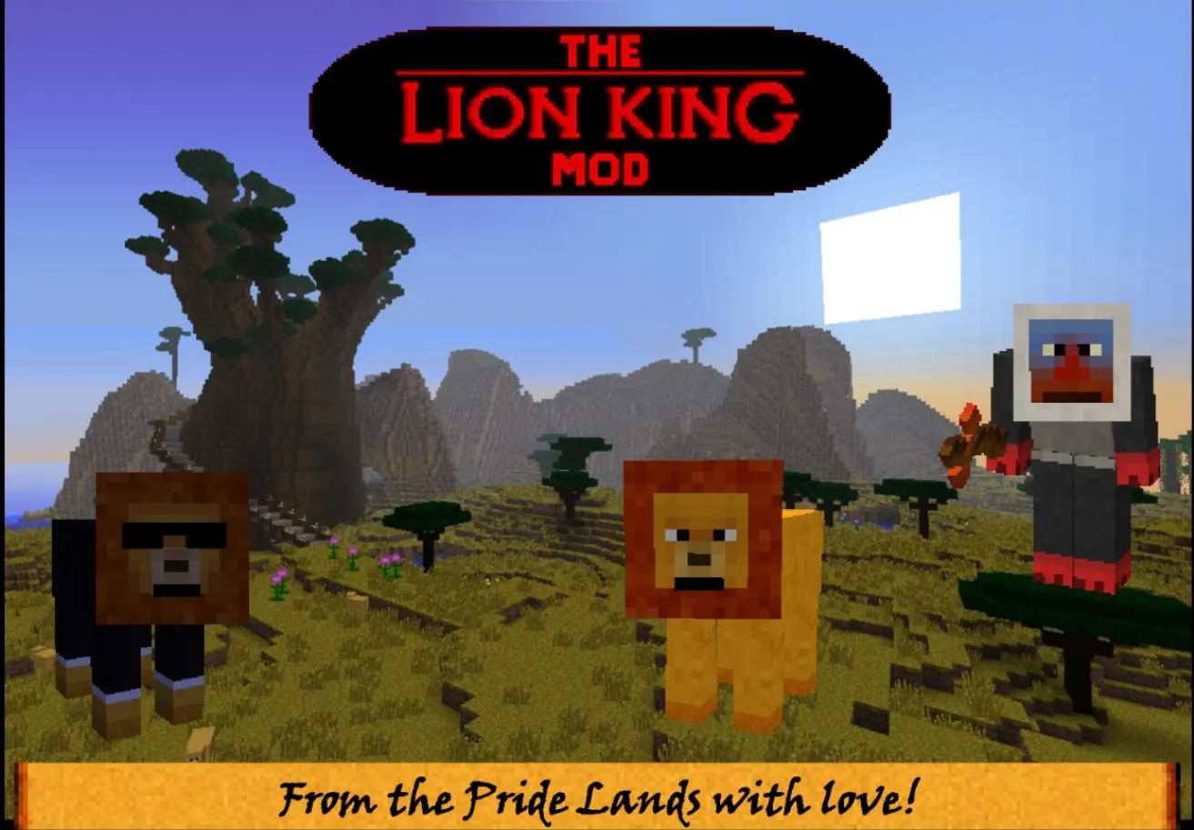 The Lion King Mod, Моды, Minecraft