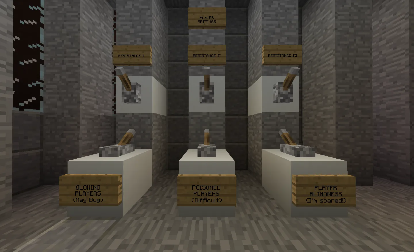 Iris, Карты, Minecraft