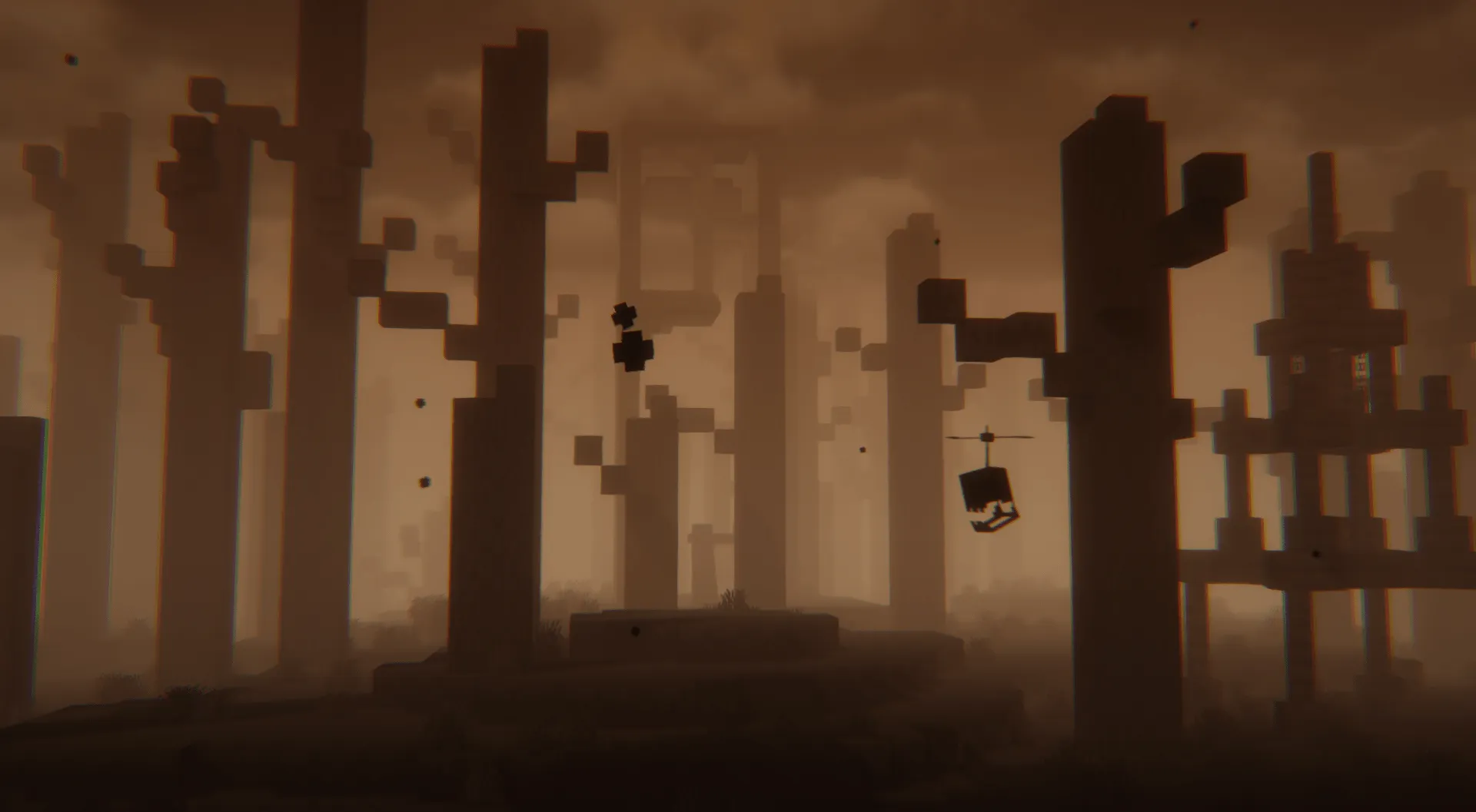 The Abandoned World — скриншот 2 (Моды, Minecraft)