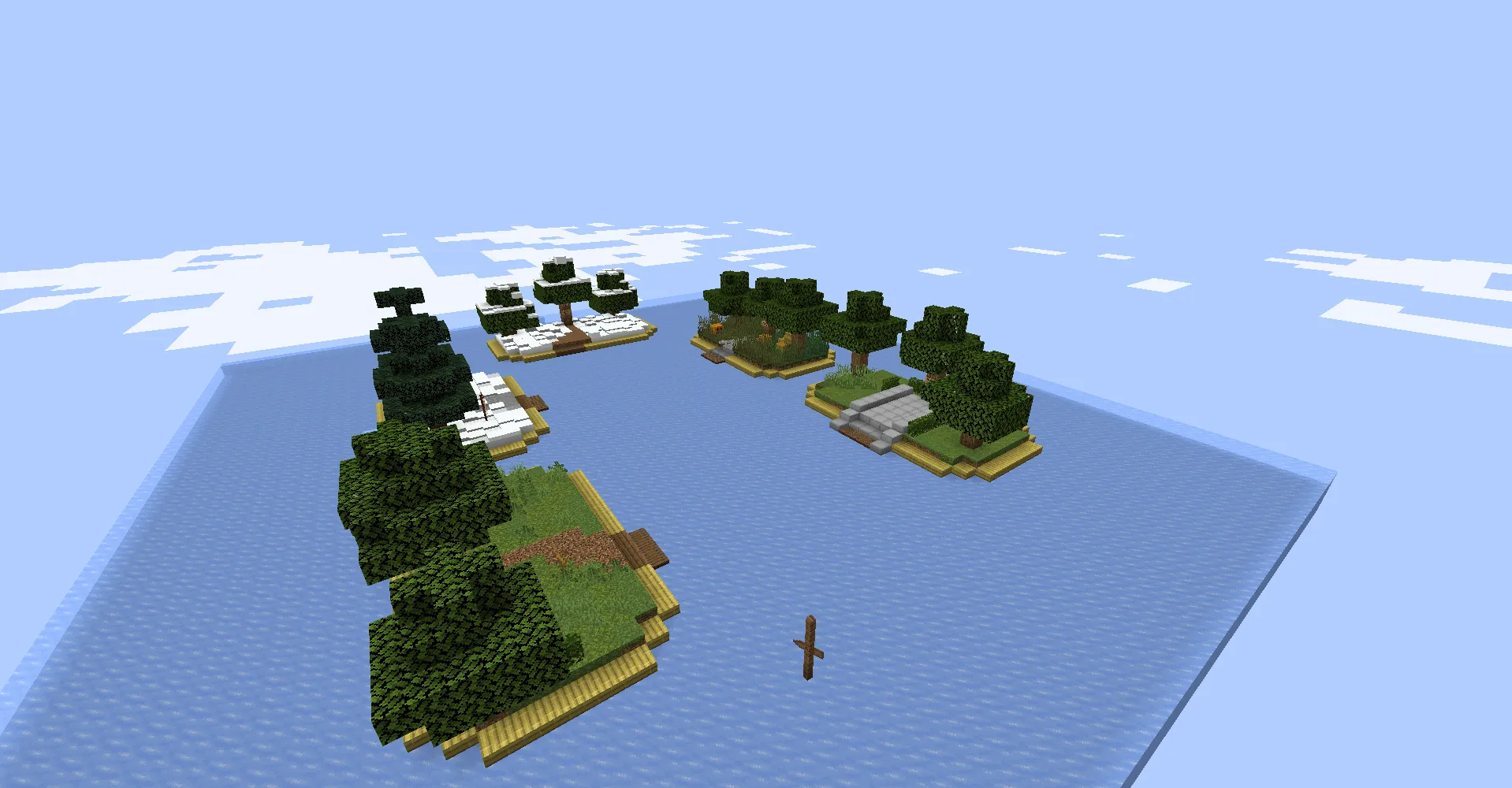 Building Miraculous Space, Карты, Minecraft