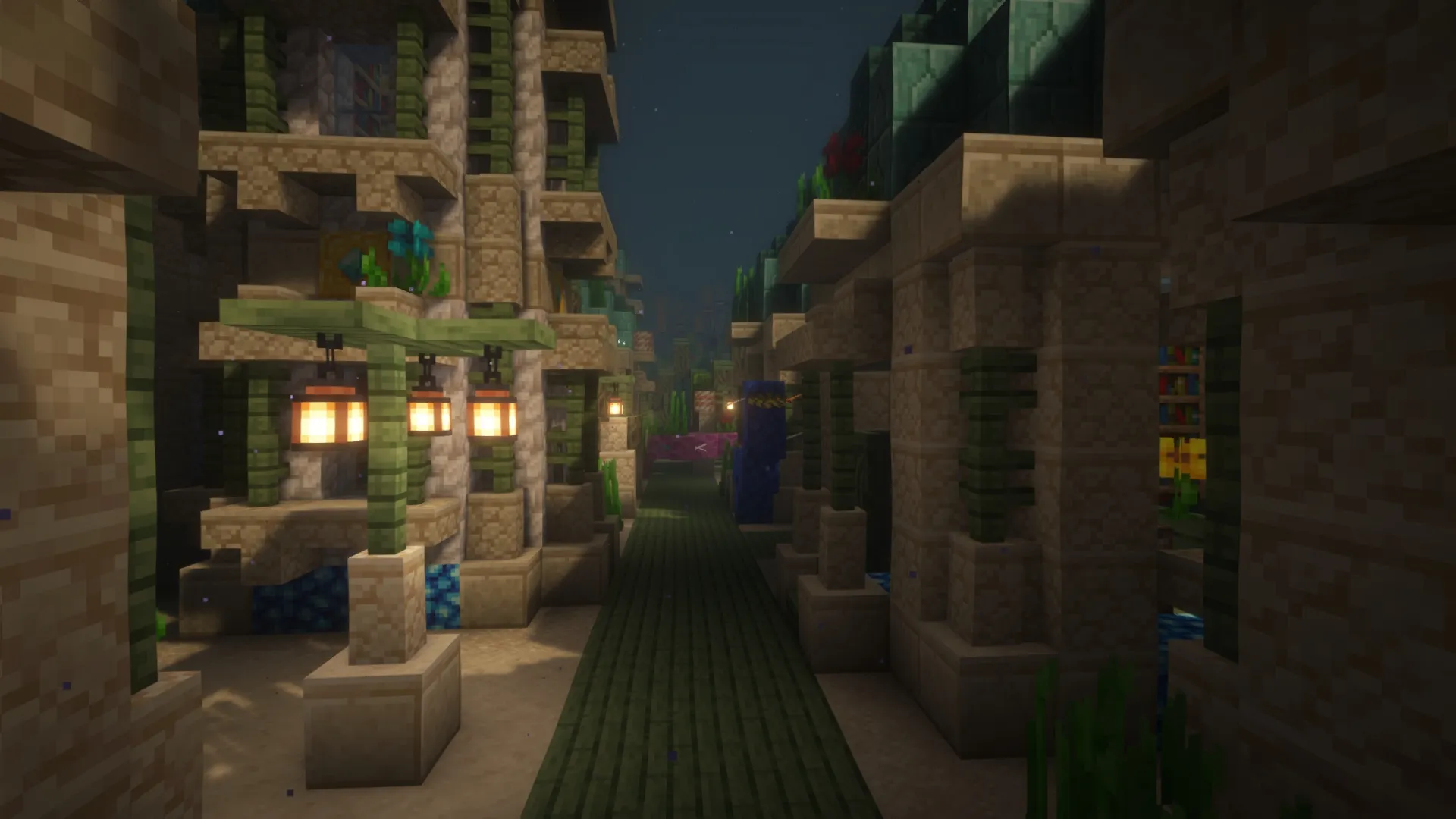 Over the Sea | Underwater Adventures! — скриншот 2 (Модпаки, Minecraft)
