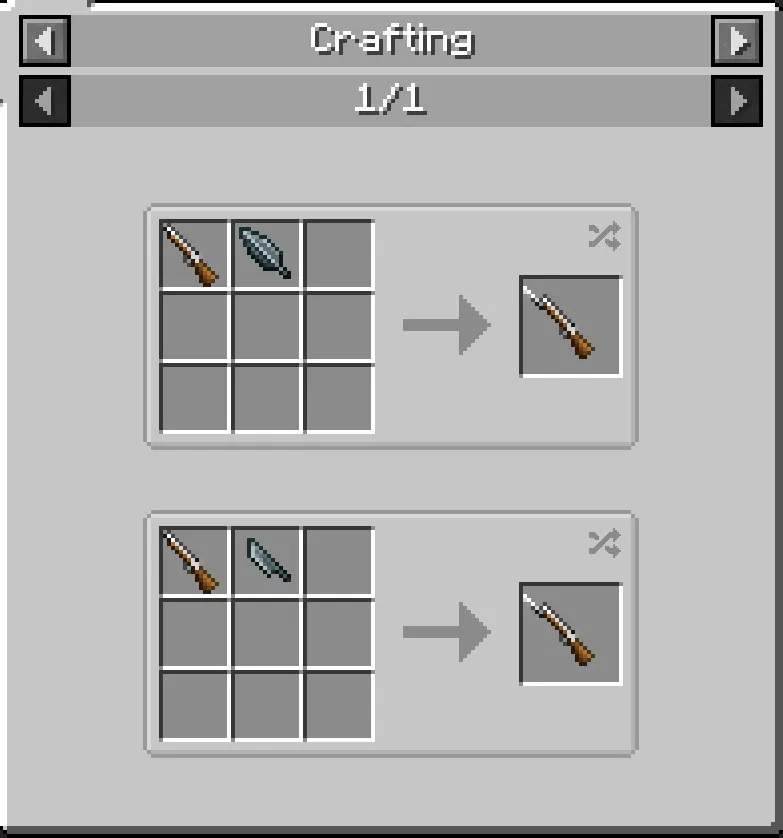 TerraFiremaArms, Дата-паки, Minecraft