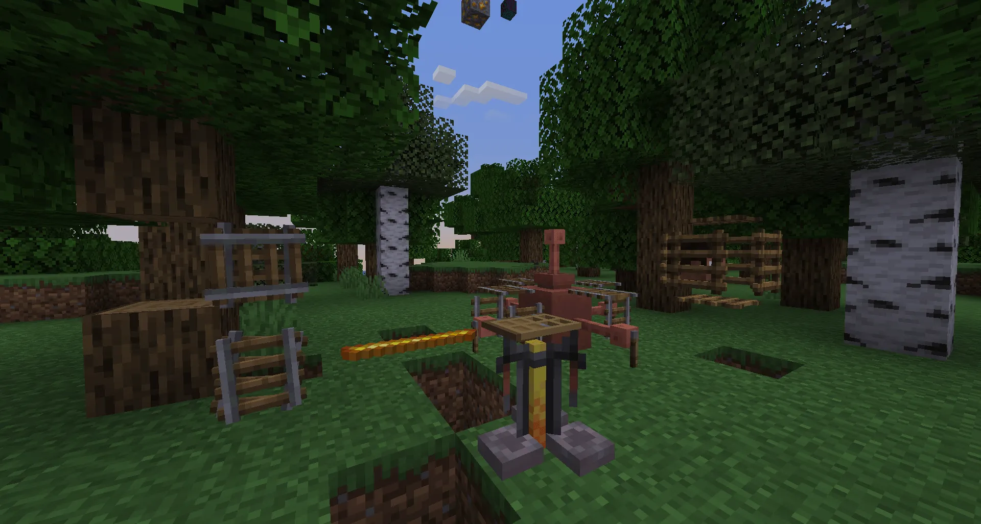 Item placer, Моды, Minecraft