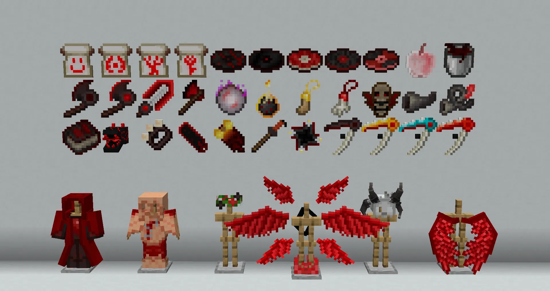 Risus - Blood & Ruin, Моды, Minecraft