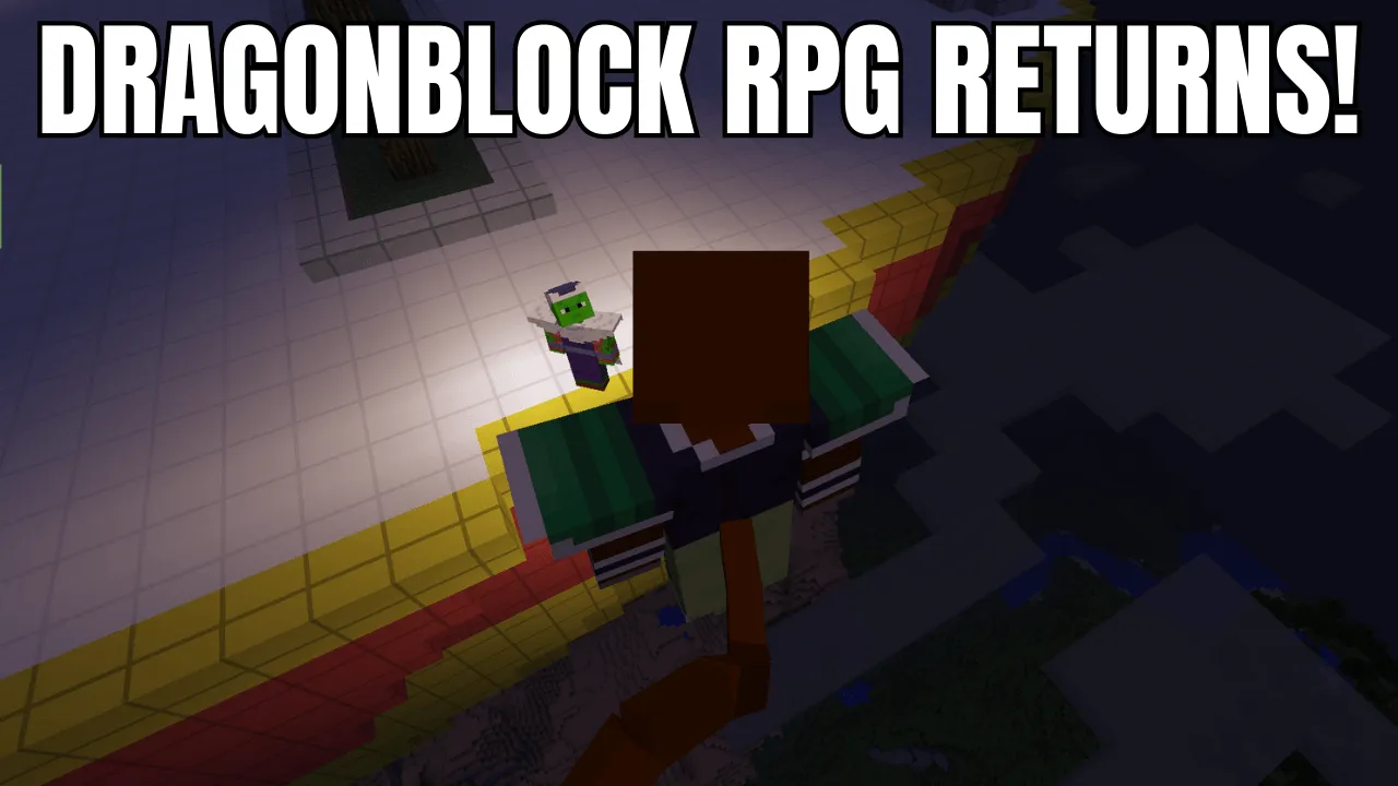 DragonBlock RPG — скриншот 1 (Модпаки, Minecraft)