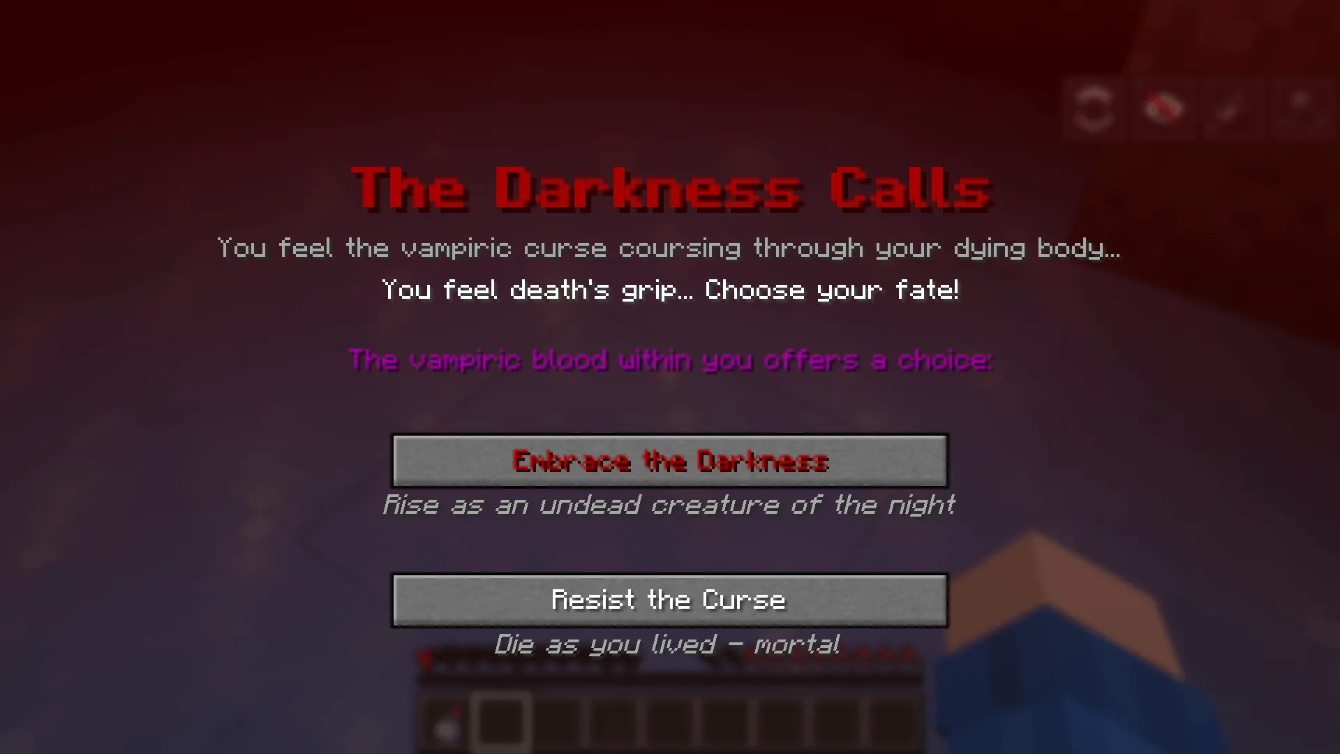 Subversive Vampires, Моды, Minecraft