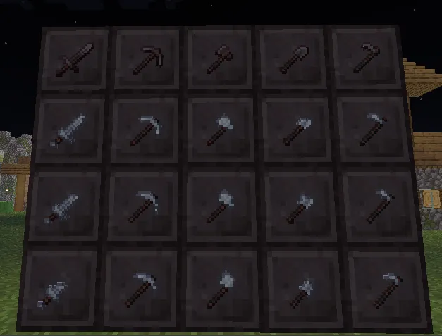 Diminishing Nether Platinum, Текстуры, Minecraft