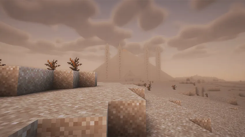 NANGMAN DESERT — скриншот 1 (Модпаки, Minecraft)
